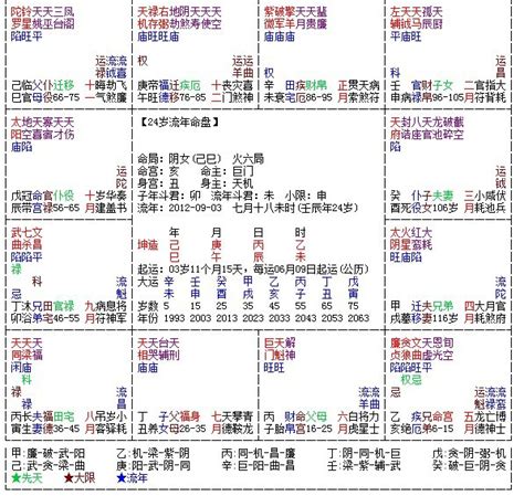 斗數|紫微斗数命盘